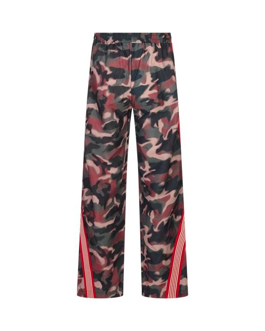 Barrow Red Printed Sweatpants for men