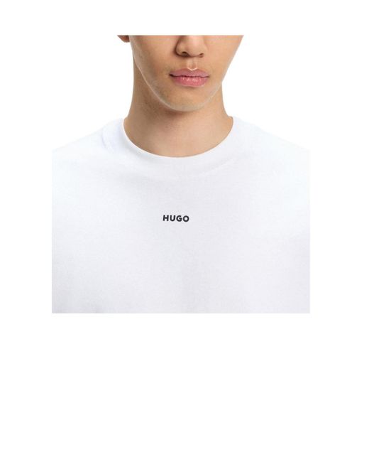 Boss White Classic Shortsleeve Tshirt for men