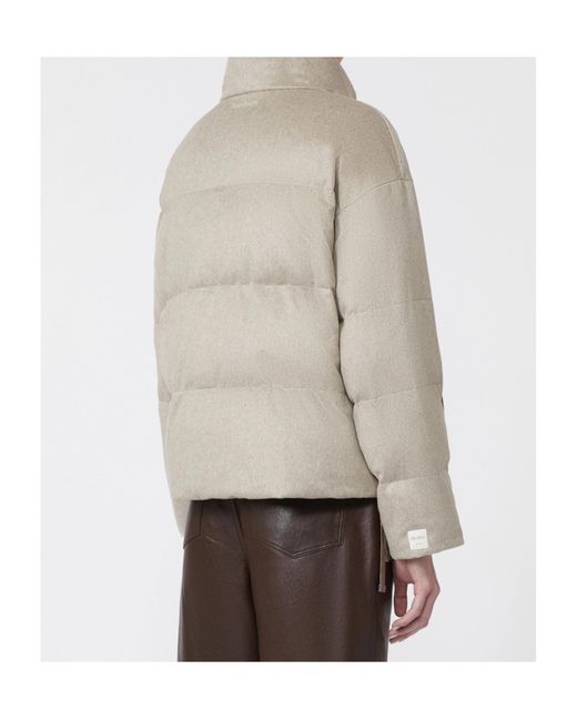 Max Mara Natural Cashmere Down Puffer Jacket