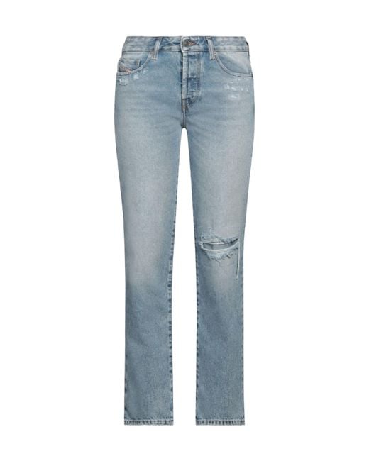 DIESEL Blue Casual Light Wash Jeans