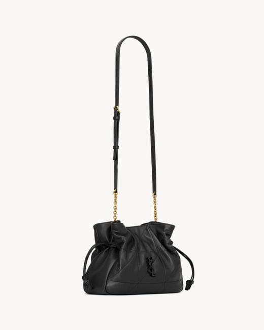 Saint Laurent White Jamie Shoulder Pouch