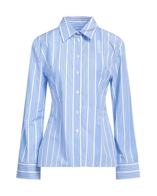 Jacquemus Blue Striped Shirts