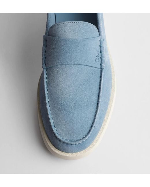 Dior Blue Granville Loafer for men