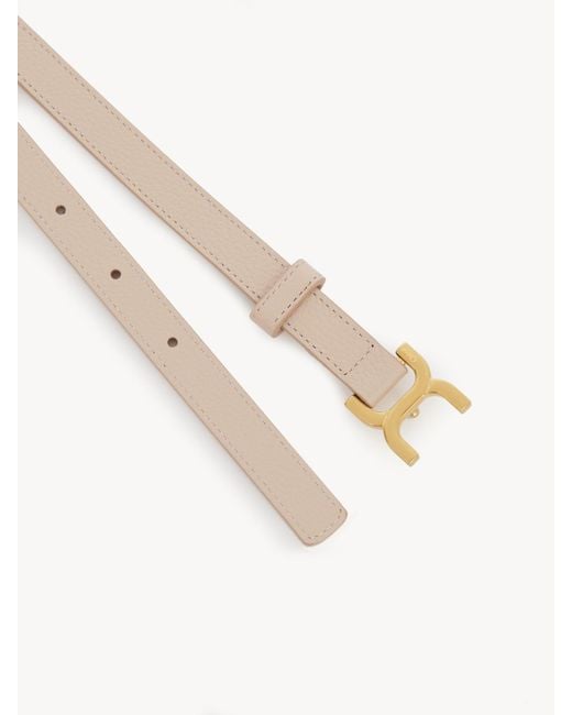 Chloé White Chloé Small Marcie Belt