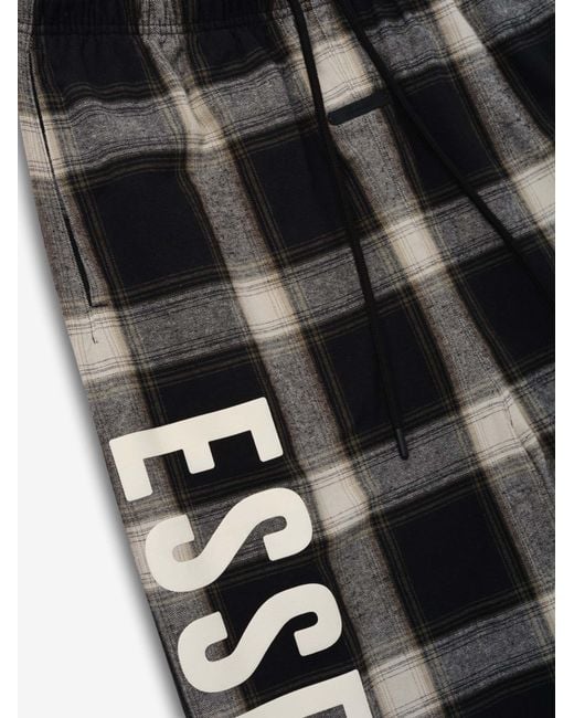 Fear Of God Black Flannel Lounge Pant for men