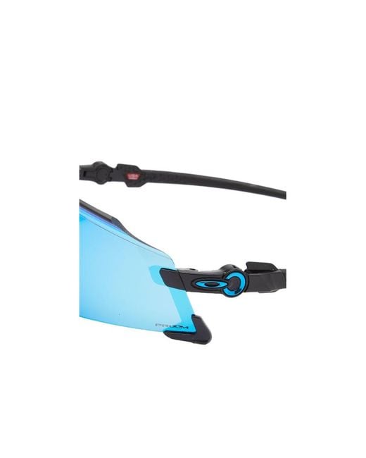 Oakley Blue Geometric-Frame Sunglasses for men