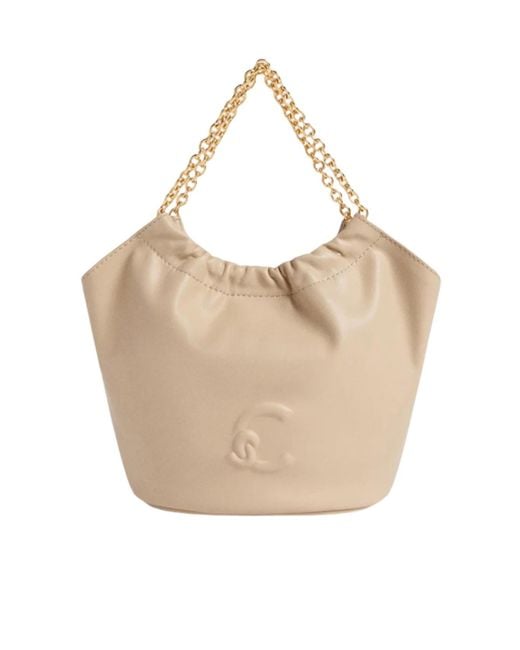 Coccinelle Natural Mini Smash Shoulder Bag