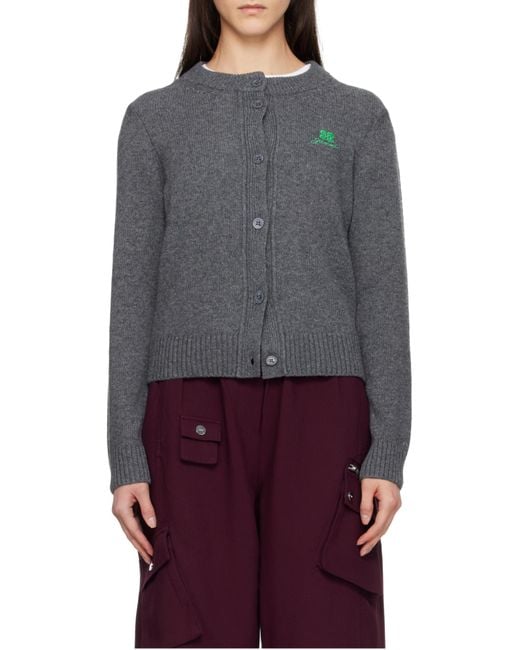 Ganni Gray Cardigans