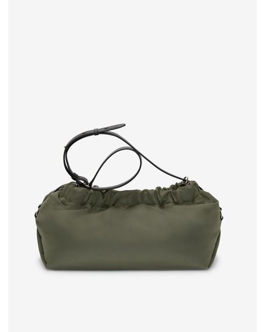 McQueen Green The Bundle Shoulder Bag