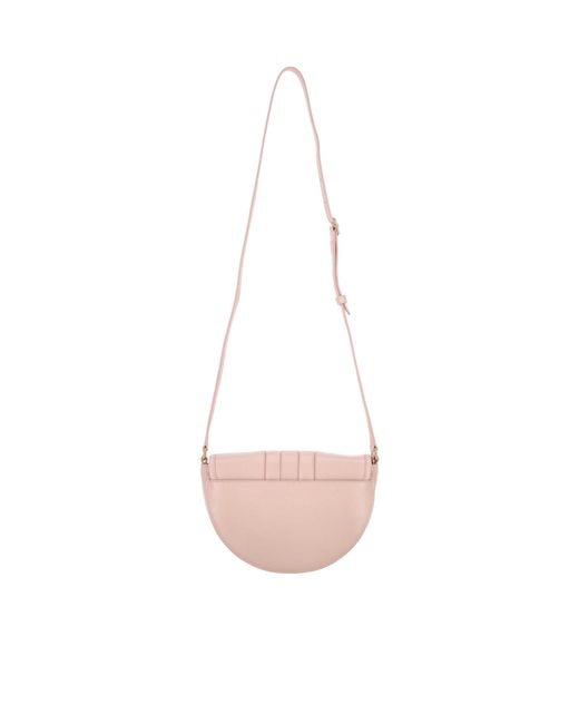 Bally Pink Logo Crossbody Bag