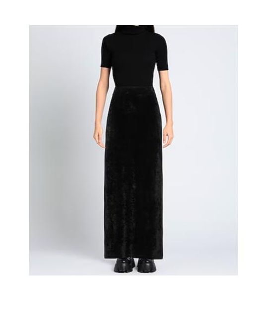Balenciaga Black Long Skirts