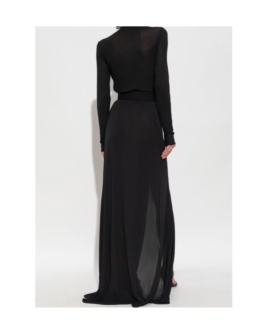 DSquared² Black Maxi Dresses