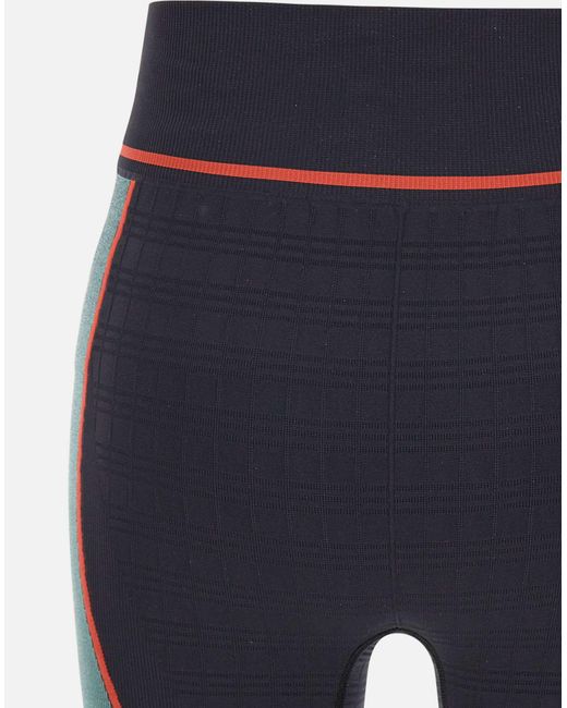 Casablanca Blue Seamless Sports Shorts