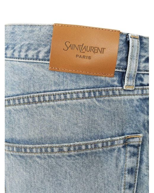Saint Laurent Blue Long Mick Jeans for men