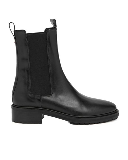 Aeyde Black Jack Leather Chelsea Boots