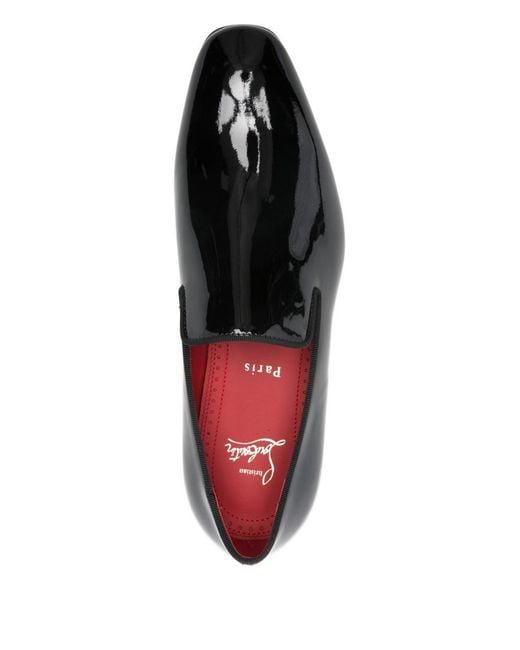 Christian Louboutin Black Sole Loafers for men