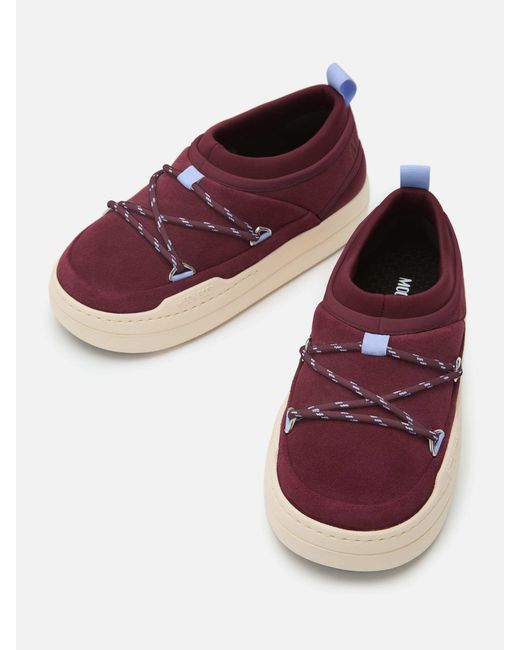 Moon Boot Purple Park Icon Sneakers for men