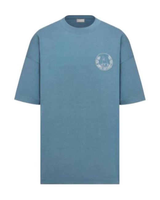 【オールシーズン大活躍★】DIOR AND HYLTON NEL Tシャツ DIOR AND HYLTON NEL T-Shirt, Relaxed Fit White Cotton Jersey