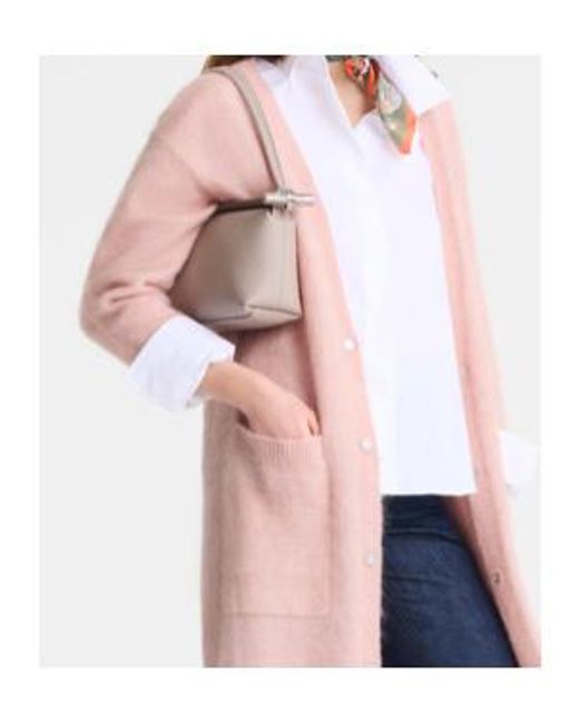 Longchamp Gray Medium Le Roseau Shoulder Bag