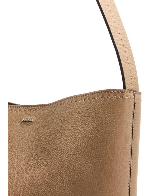 Max Mara White Logo Tote Bag