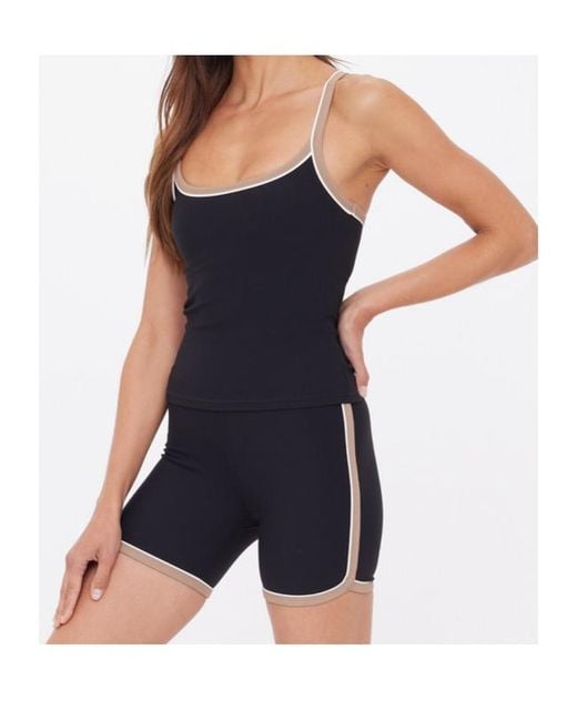 The Upside Black Rhythm Caleb Performance Tank Top