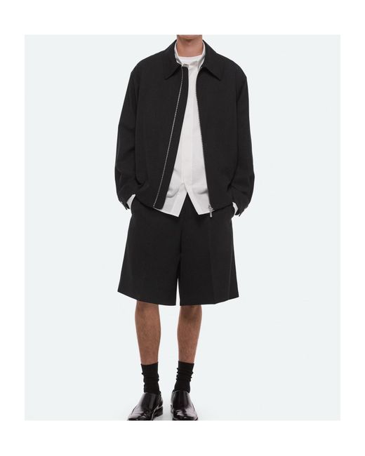Helmut Lang Black Apos;S Hl001 Wool Shirt Jacket for men