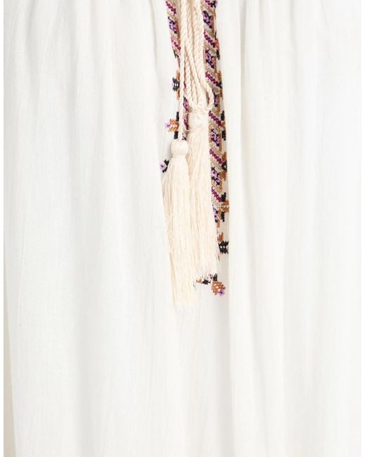 Isabel Marant White Ivory Mini Dress Cotton