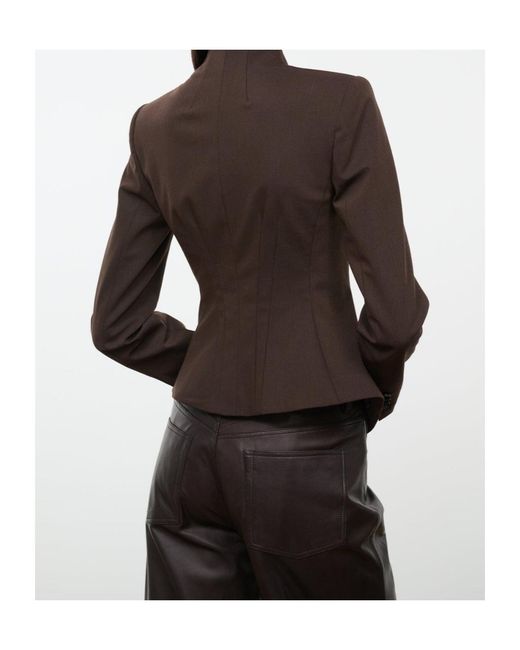 Staud Multicolor Adrian Jacket Earth