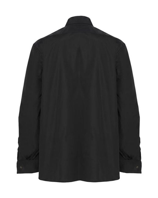 Tom Ford Black Long Sleeved Button-Up Shirt for men