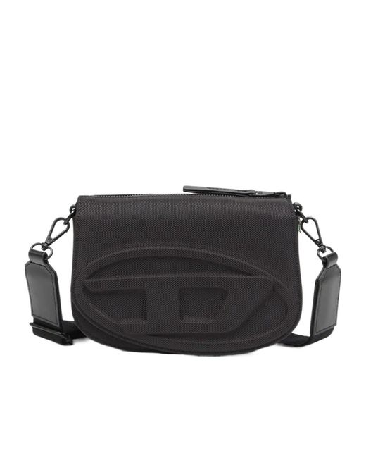 DIESEL Black 1Dr Camera Bag for men