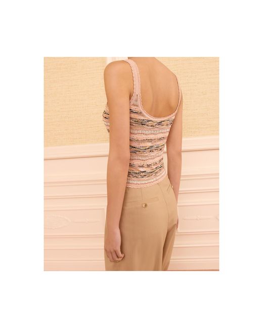 Ulla Johnson Pink Clotilde Tank Top
