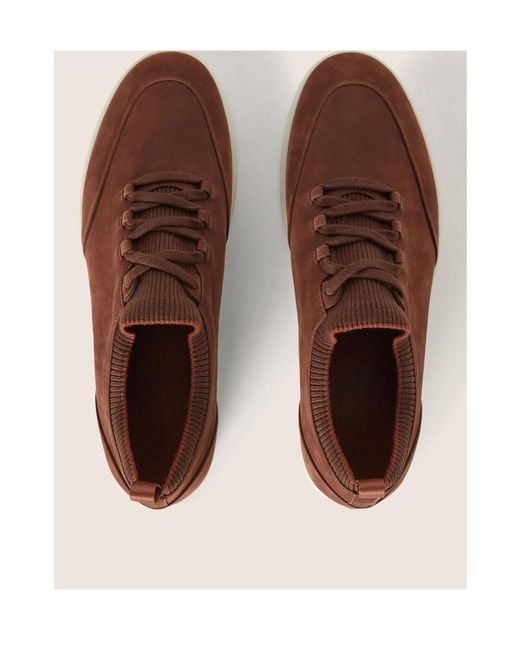 Loro Piana Brown Soho Walk Sneakers for men