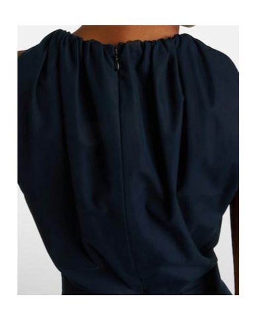 Givenchy Blue Cotton Midi Dress