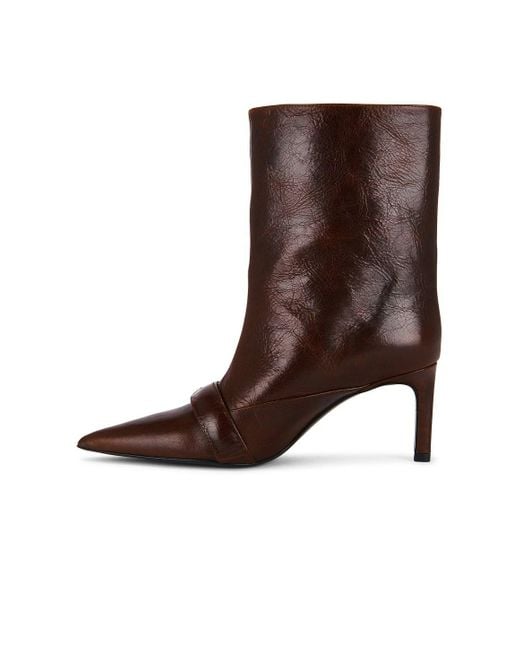 Coperni Brown 75Mm Belted Boots