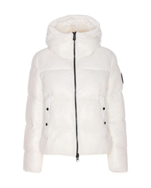 Save The Duck White Biddy Padded Jacket