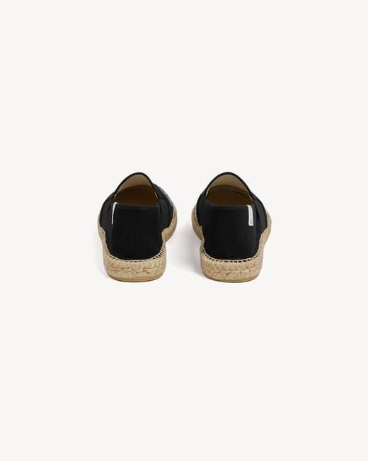 KENZO Black Jumping Tiger' Espadrilles for men