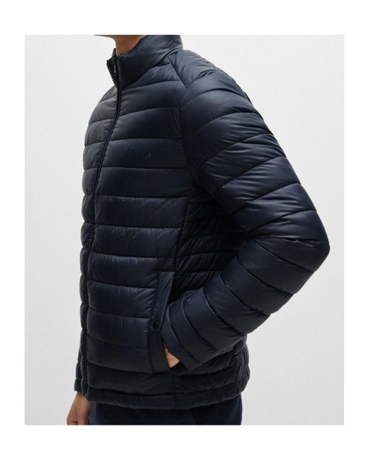 Boss Blue Boss Water-Repellent Padded Jacket for men