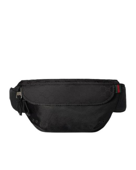 Gucci Black Small Gg Belt Bag for men