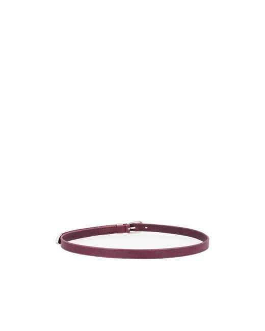 Our Legacy White Buckle Belt for men