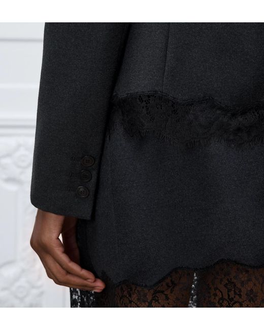 Dior Black Straight Miniskirt
