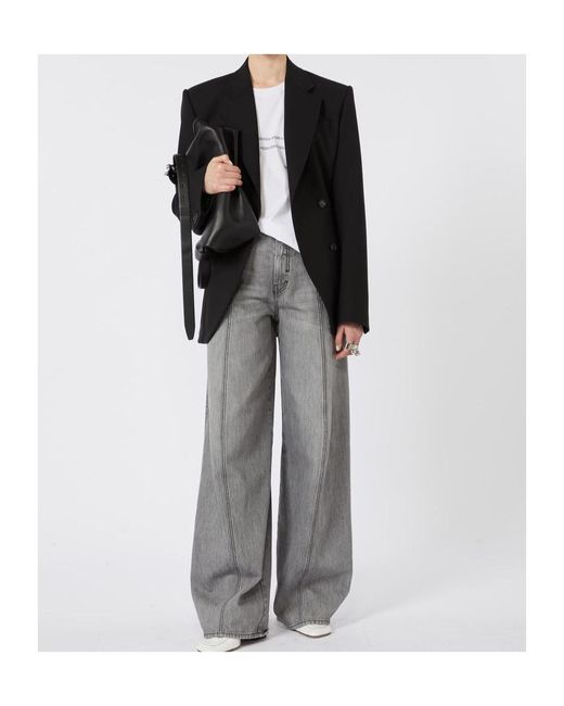 Sportmax Black Cinched Blazer