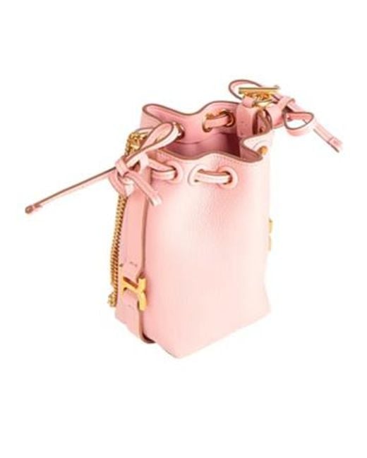 Chloé Pink Mini Bucket Bag