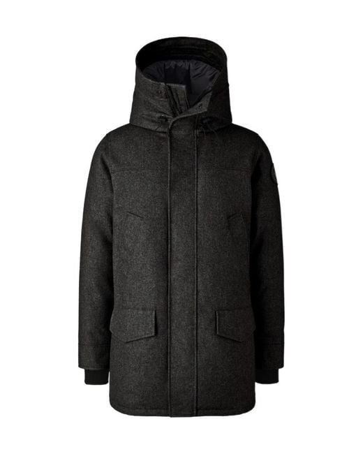 Canada Goose Black Langford Hooded Parka for men
