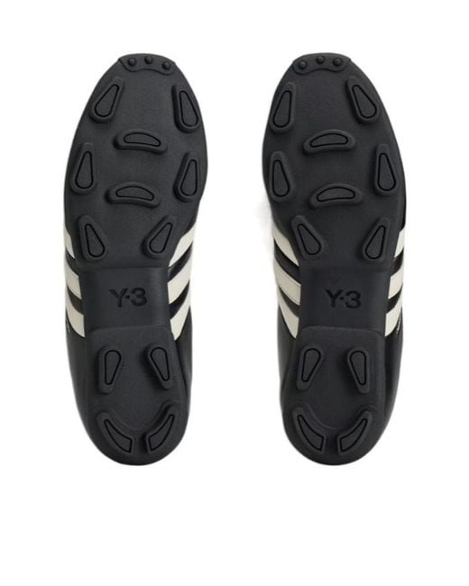 Y-3 Black Field Sneakers for men