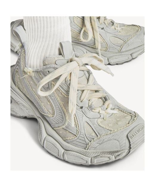 Balenciaga White 3Xl Tulle Sneaker