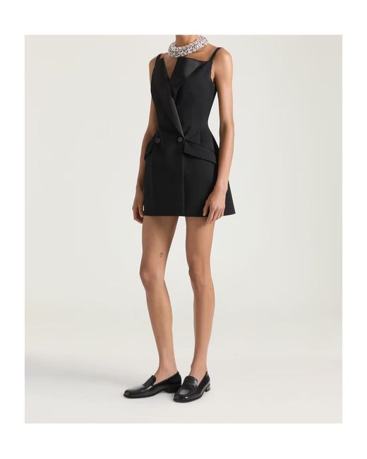 Givenchy Black Mini Tailored Dress
