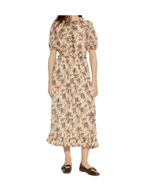 Ulla Johnson Natural Midi Dresses