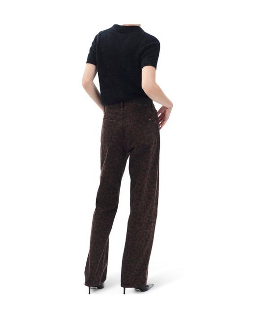 Rag & Bone Brown Casual Pants With Belt Loops