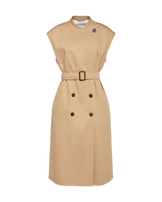 Weekend by Maxmara Natural Long-Sleeved Windbreaker