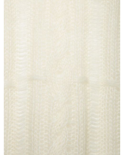 Séfr White Long-Sleeved Sweater for men